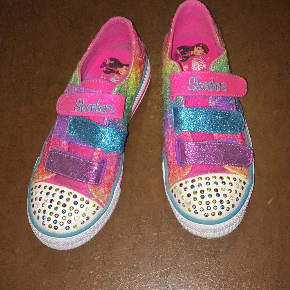 Skechers twinkle toes size 3